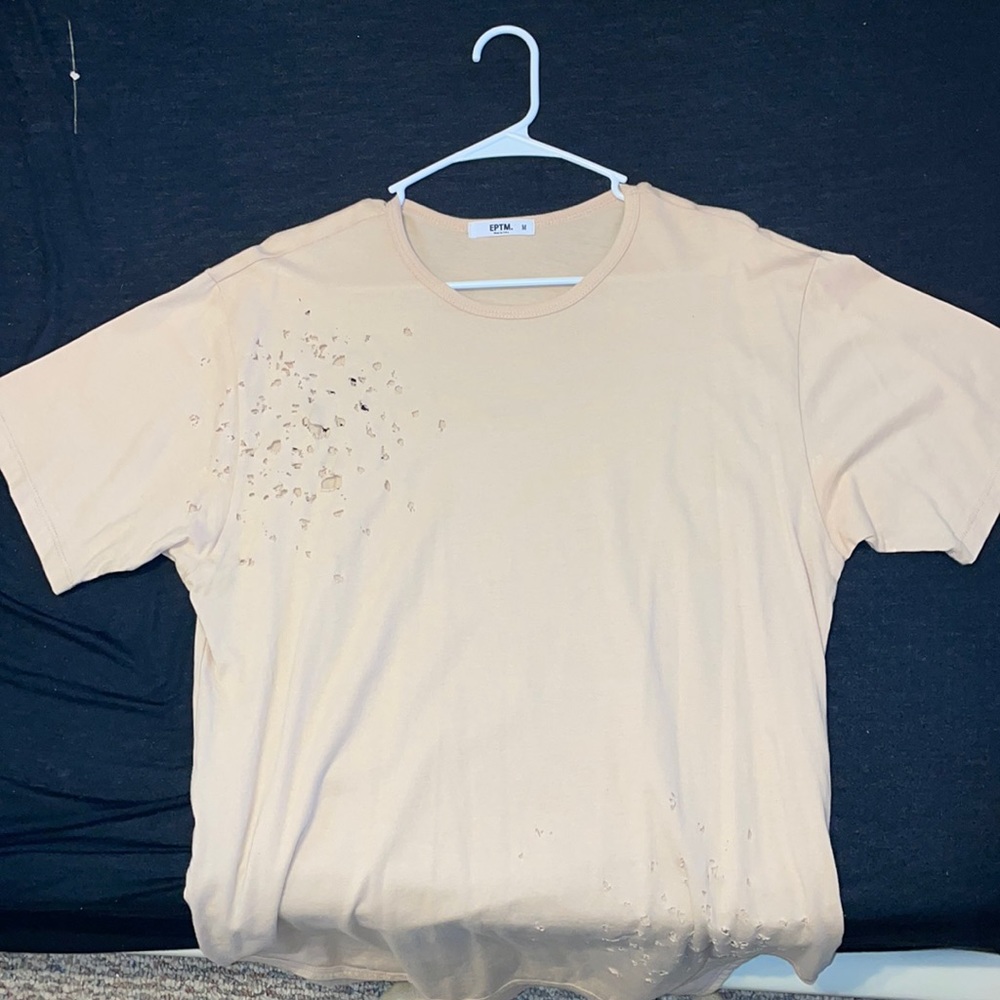 Plain T-shirt  cream/ tan mens never worn